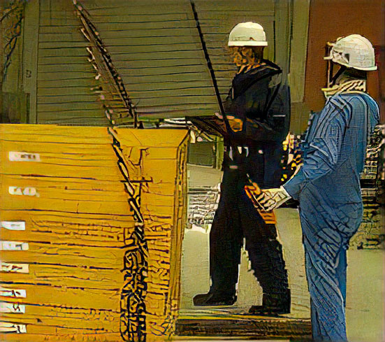 クレーン荷重試験